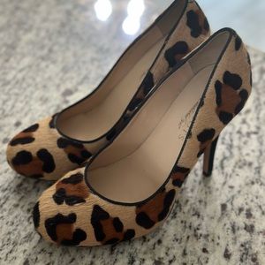 Talbot calf skin animal print shoes